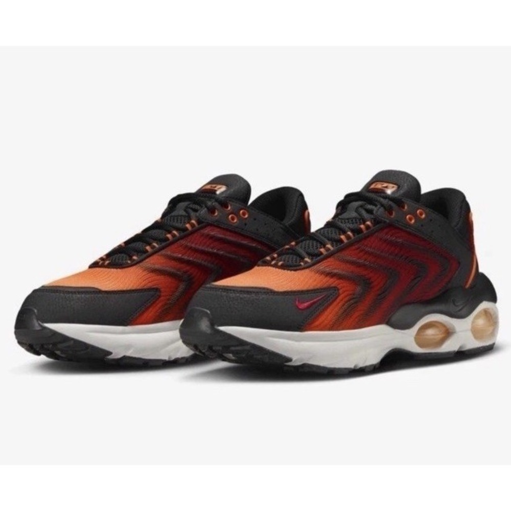 Nike Air Max TW SE Orange Summit White Black Gym Red FJ2590-001 Men's Size 9